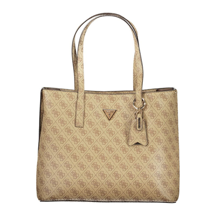 Guess Jeans - Beige Polyurethane Women Handbag