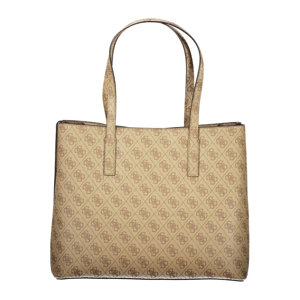 Guess Jeans - Beige Polyurethane Women Handbag