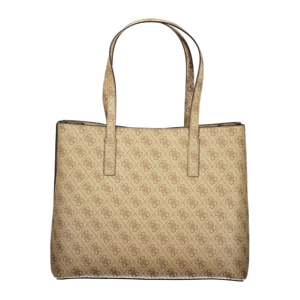 Guess Jeans - Beige Polyurethane Women Handbag