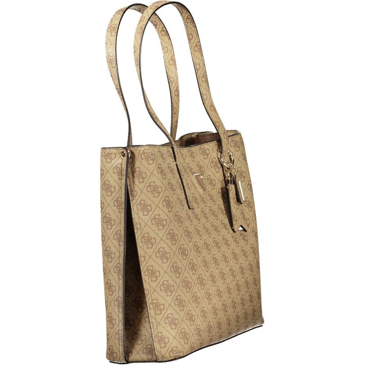 Guess Jeans - Beige Polyurethane Women Handbag