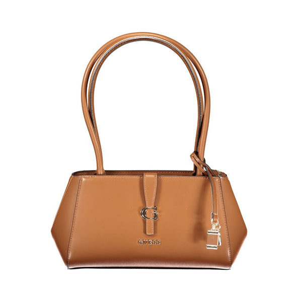 Guess Jeans - Marrone Poliuretano Female Handbag