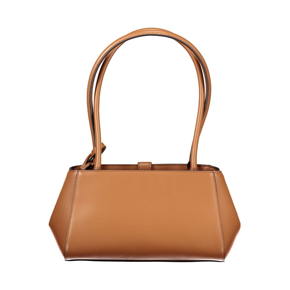 Guess Jeans - Marrone Poliuretano Female Handbag