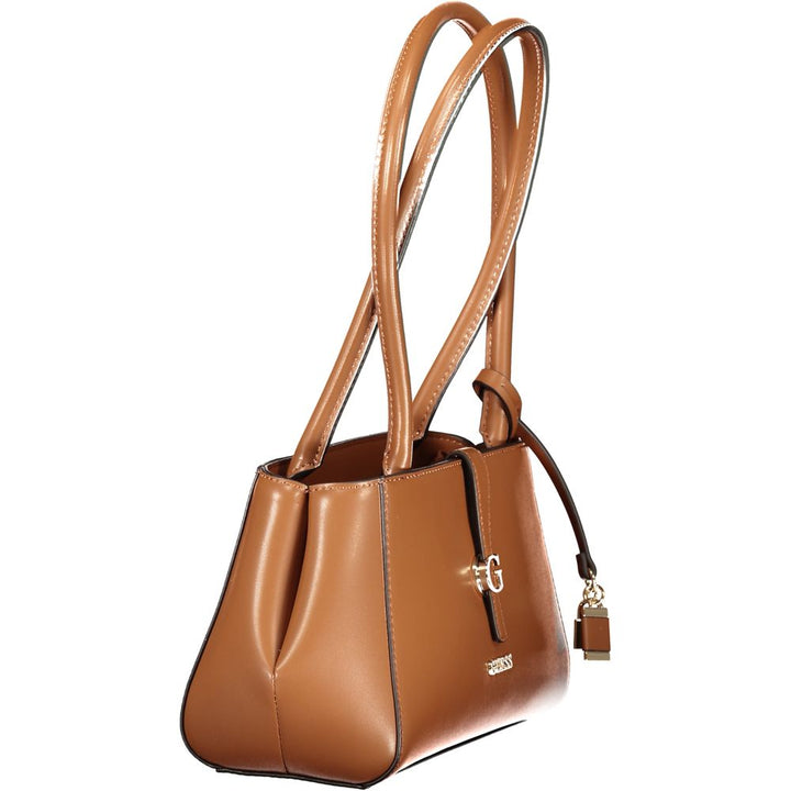 Guess Jeans - Marrone Poliuretano Female Handbag