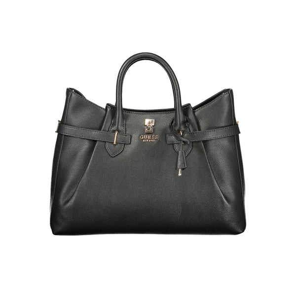 Guess Jeans - Black Polyurethane Women Handbag