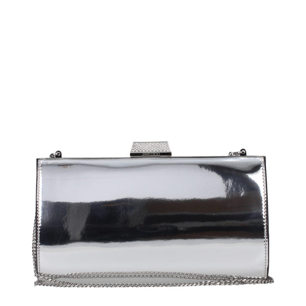 Jimmy Choo - Gray Leather Clutch Bag