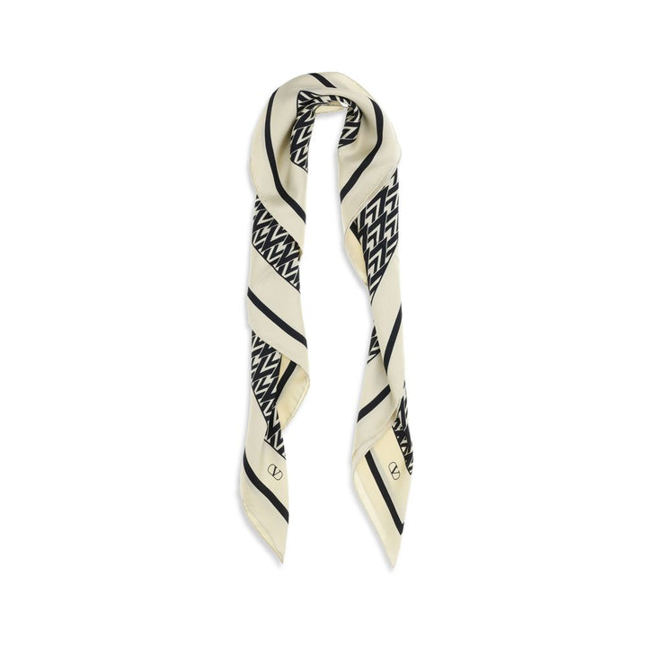 Valentino Garavani Multicolor Silk Scarf
