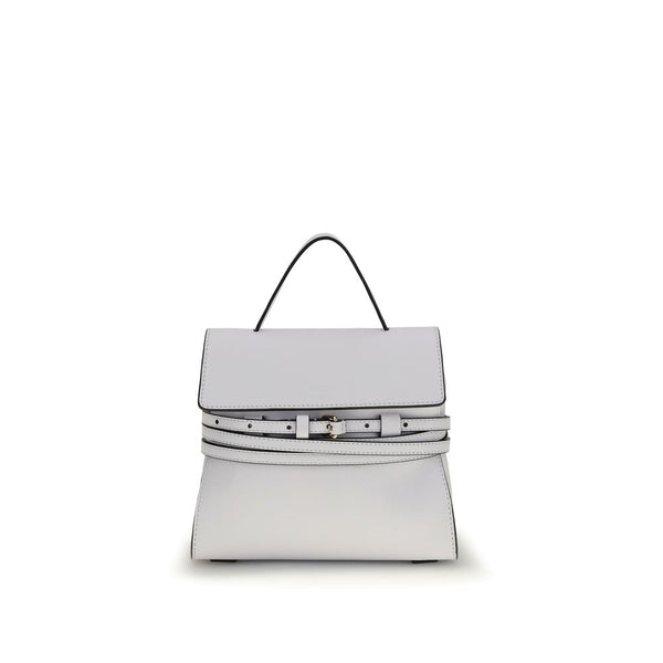 Moschino - White Calf Leather Bos Taurus Handbag
