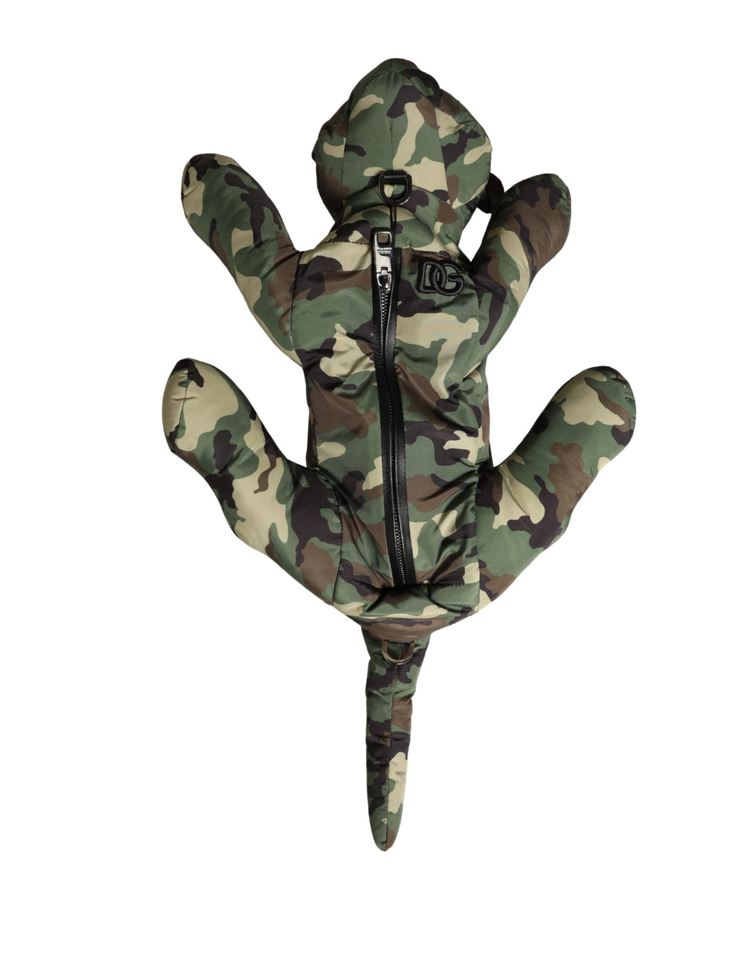 Dolce &amp; Gabbana Multicolor Camouflage Animal Silhouette Waist Borse Bag