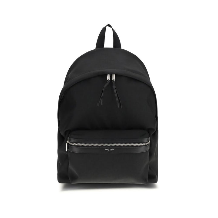 Saint Laurent Black Nylon Backpack