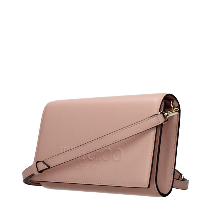 Jimmy Choo - Pink Leather Clutch Bag