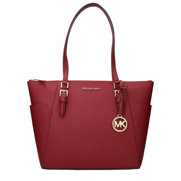 Michael Kors - Red Leather Shoulder Bag