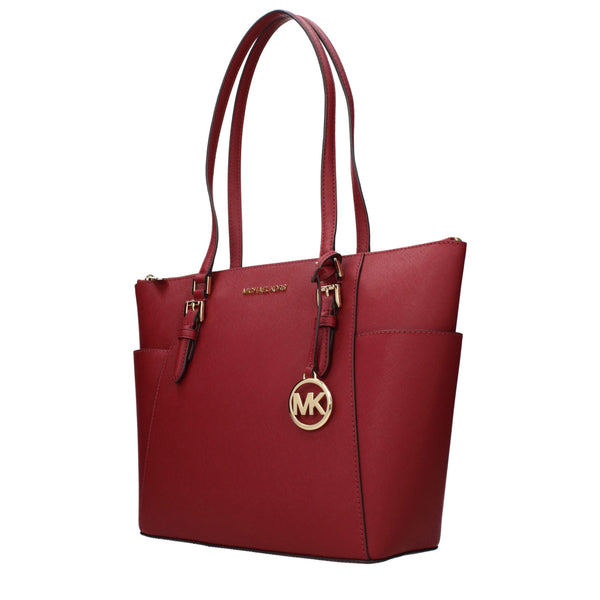 Michael Kors - Red Leather Shoulder Bag