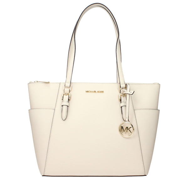 Michael Kors - Beige Leather Shoulder Bag