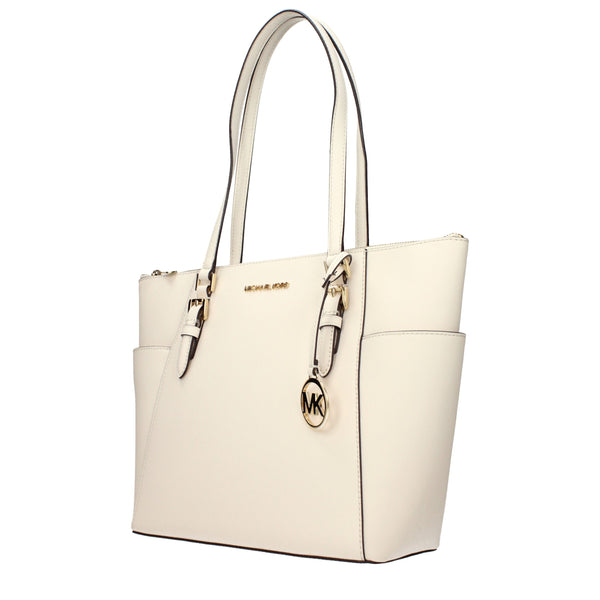 Michael Kors - Beige Leather Shoulder Bag
