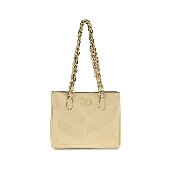 Valentino Garavani - Gold Napa Leather / Calf Bos Taurus Shoulder Bag