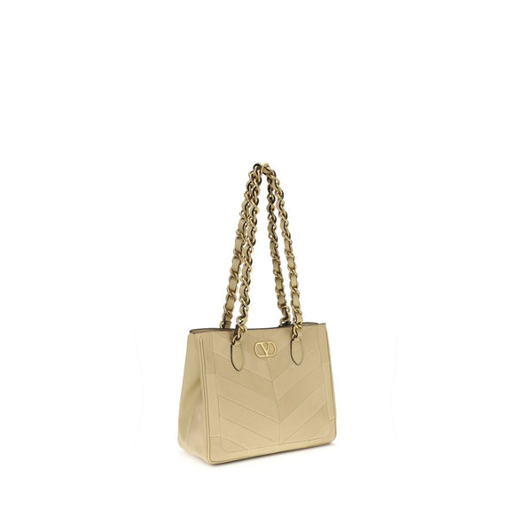 Valentino Garavani - Gold Napa Leather / Calf Bos Taurus Shoulder Bag