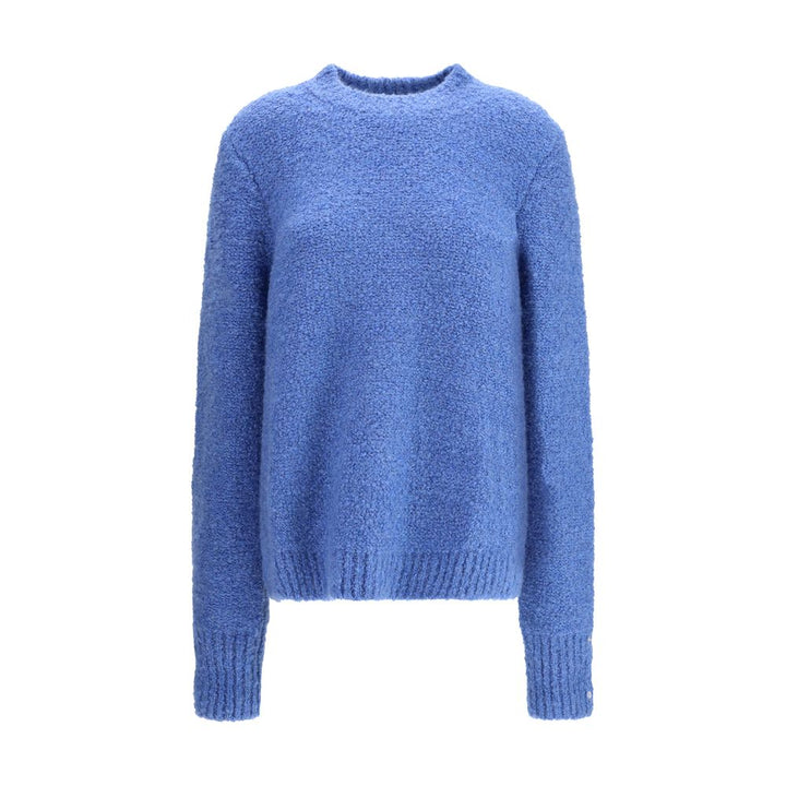 God's True Cashmere Blue Cashmere Sweatshirt