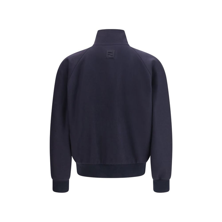 Fendi Blue Cashmere Bomber