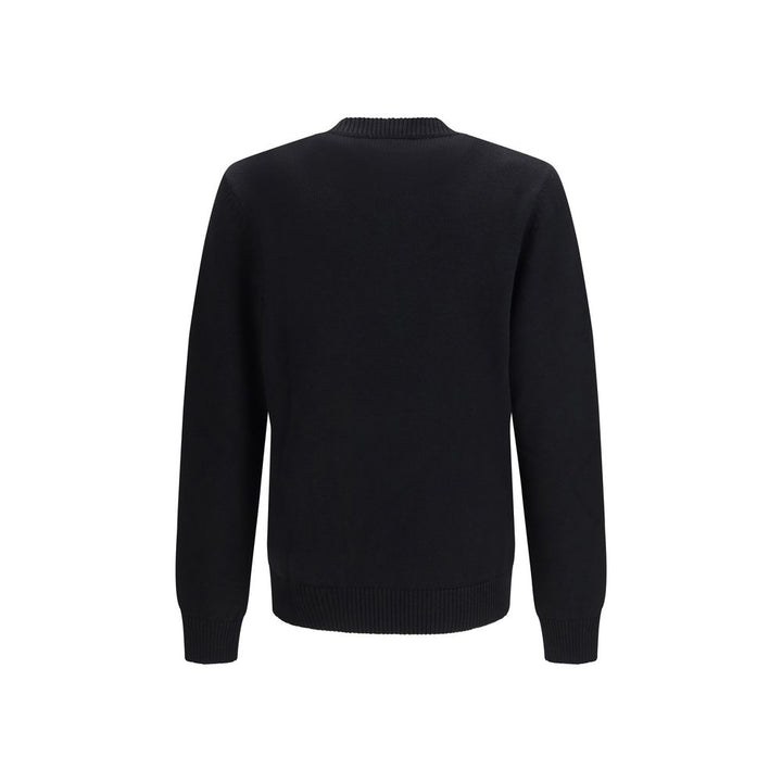 Fendi Black Wool Oves Aries Sweatshirt