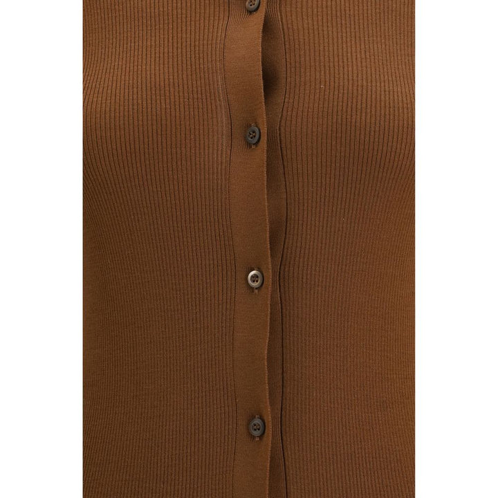 Prada Brown Wool Cardigan