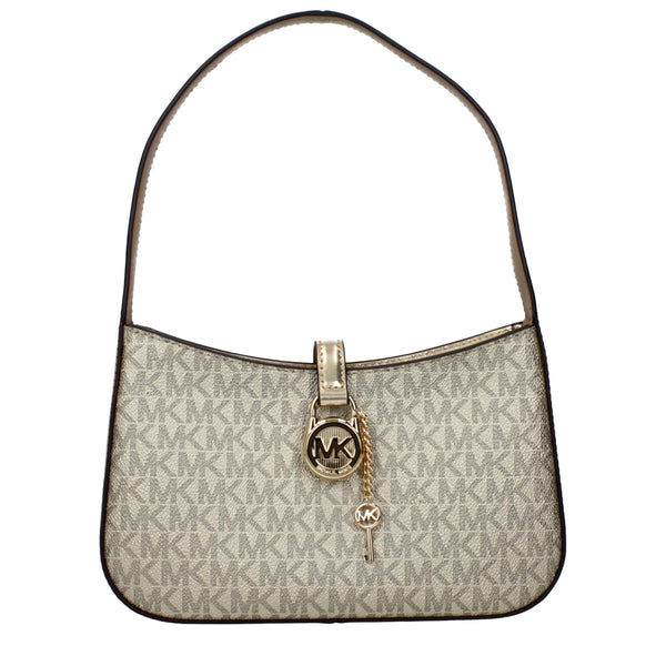 Michael Kors - Gold Fabric Handbag