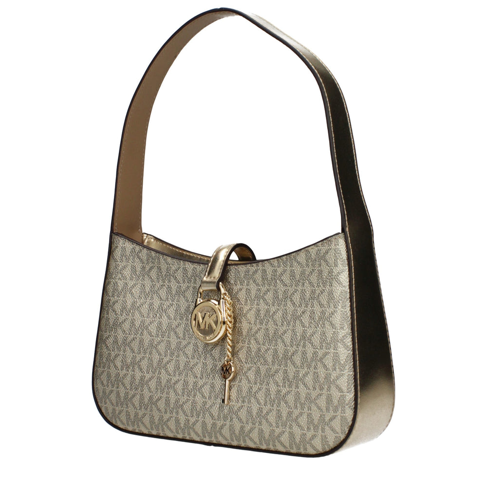 Michael Kors - Gold Fabric Handbag