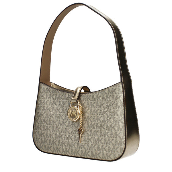 Michael Kors - Gold Fabric Handbag