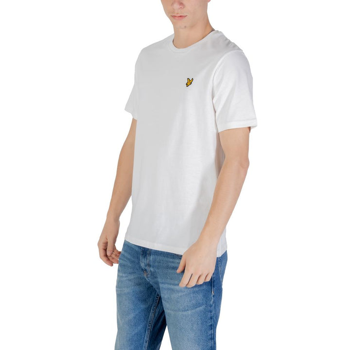 Lyle &amp; Scott White Cotton T-Shirt