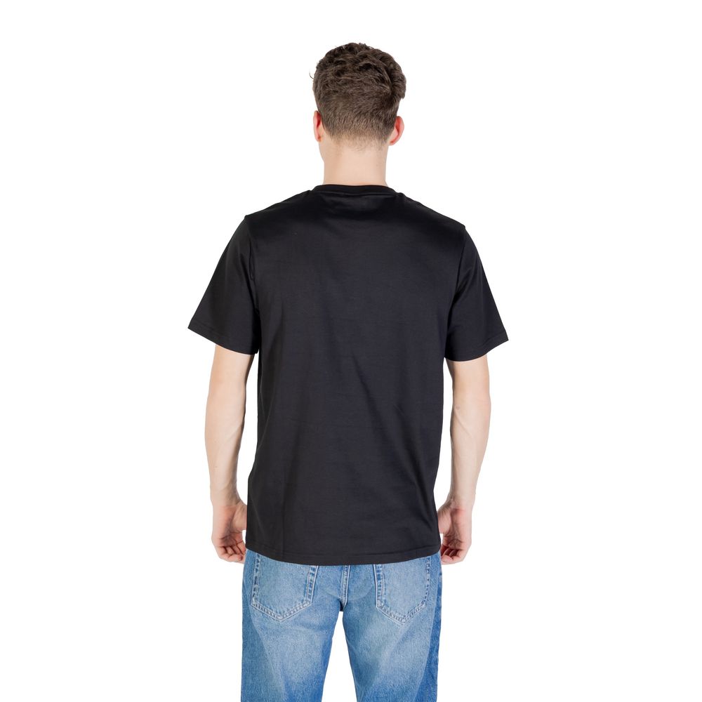 Lyle &amp; Scott Black Cotton T-Shirt