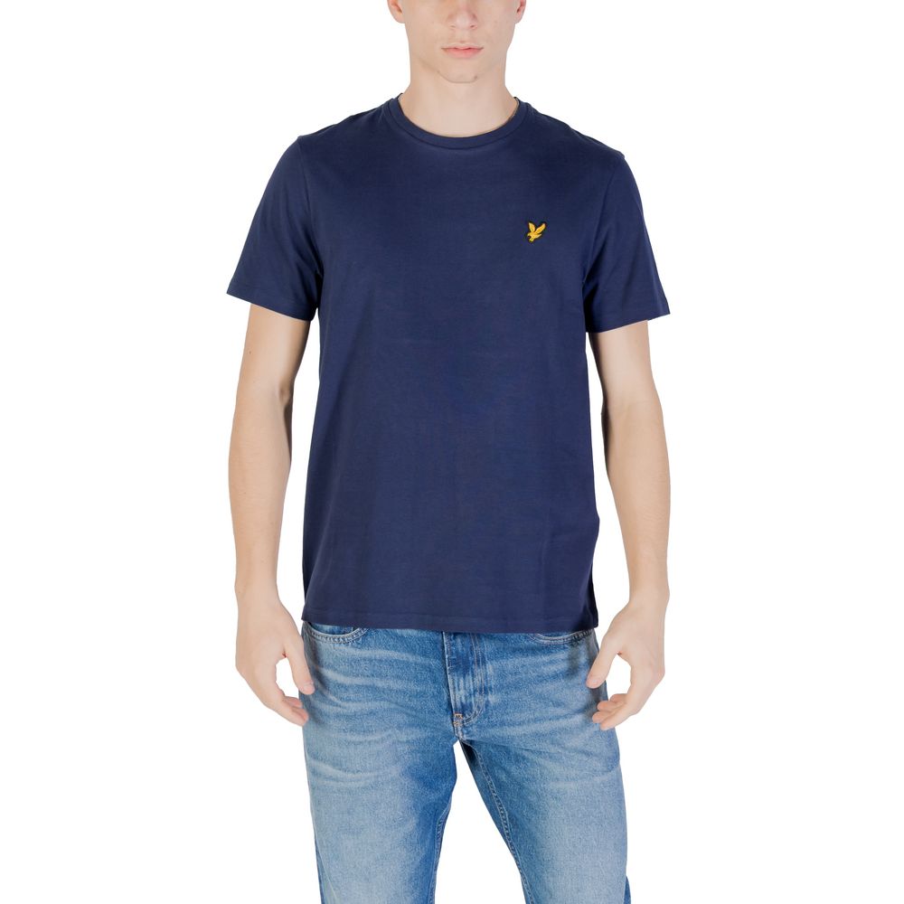 Lyle &amp; Scott Blue Cotton T-Shirt