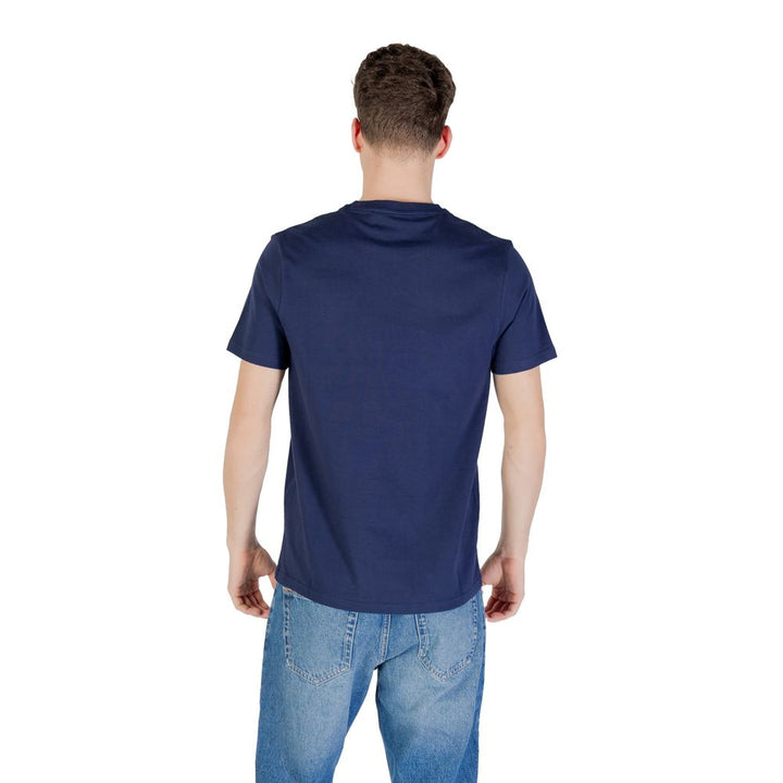 Lyle &amp; Scott Blue Cotton T-Shirt
