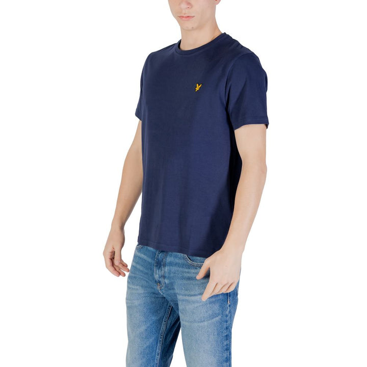 Lyle &amp; Scott Blue Cotton T-Shirt