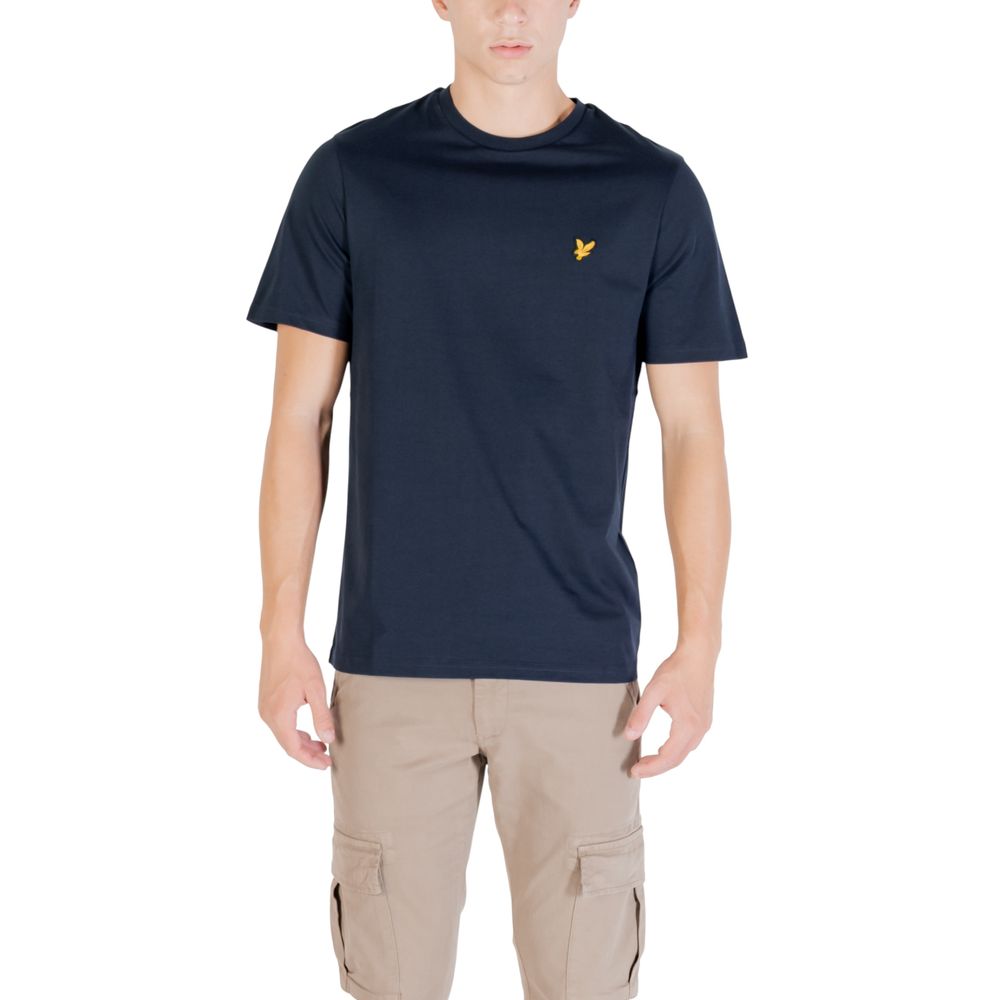 Lyle &amp; Scott Blue Cotton T-Shirt