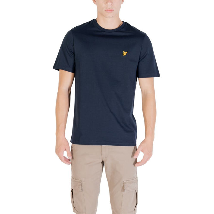 Lyle &amp; Scott Blue Cotton T-Shirt