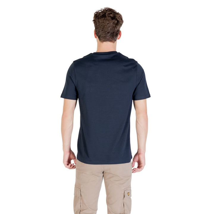 Lyle &amp; Scott Blue Cotton T-Shirt