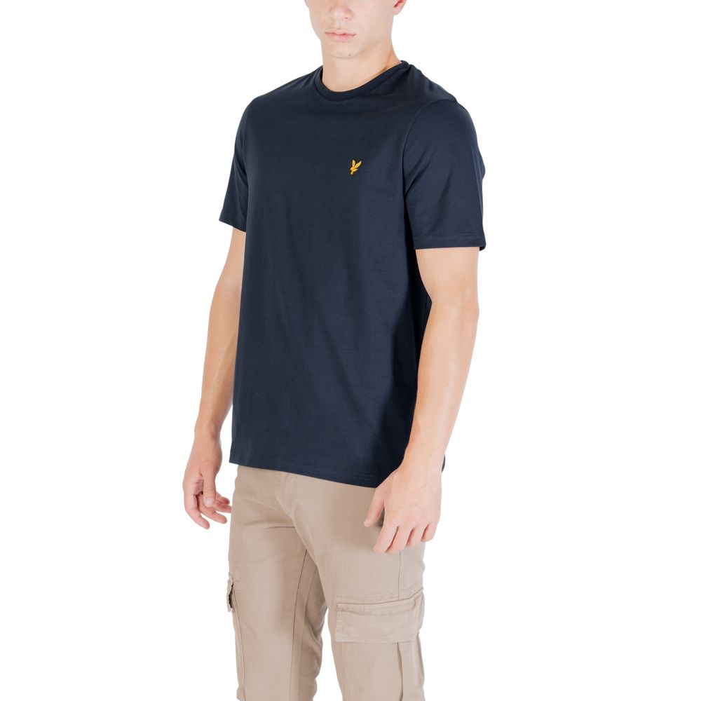 Lyle &amp; Scott Blue Cotton T-Shirt