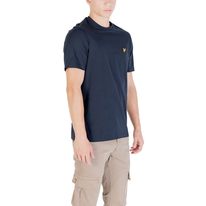 Lyle &amp; Scott Blue Cotton T-Shirt