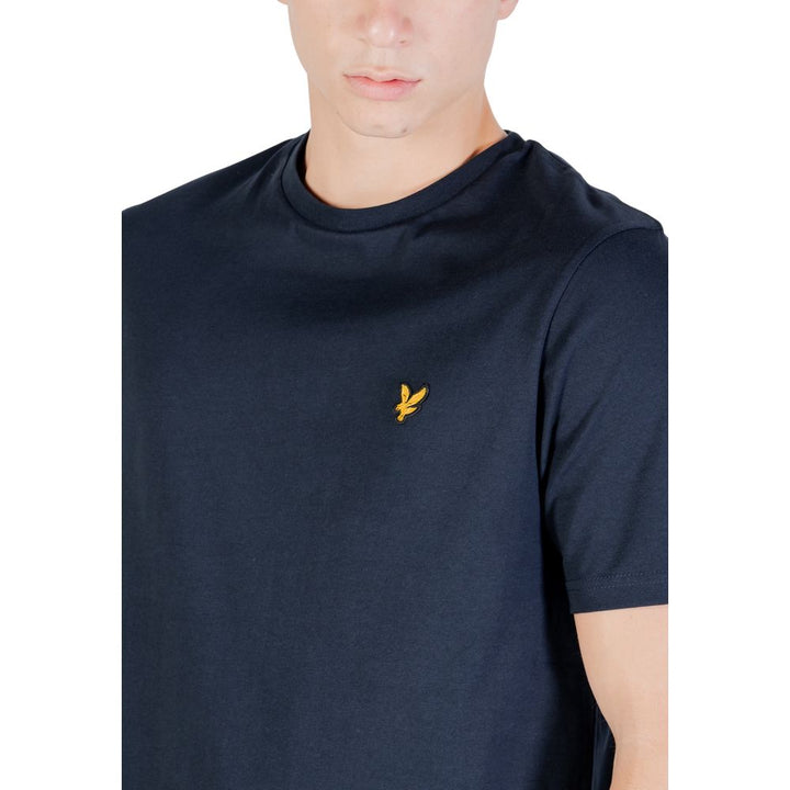 Lyle &amp; Scott Blue Cotton T-Shirt