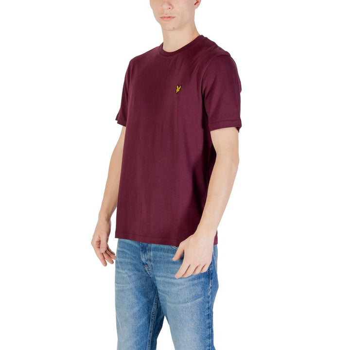 Lyle &amp; Scott Bordeaux Cotton T-Shirt