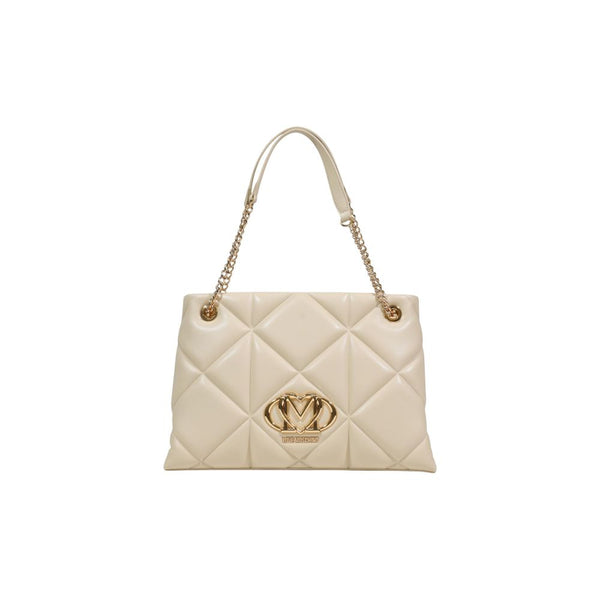 Love Moschino - Beige Artificial Leather Handbag