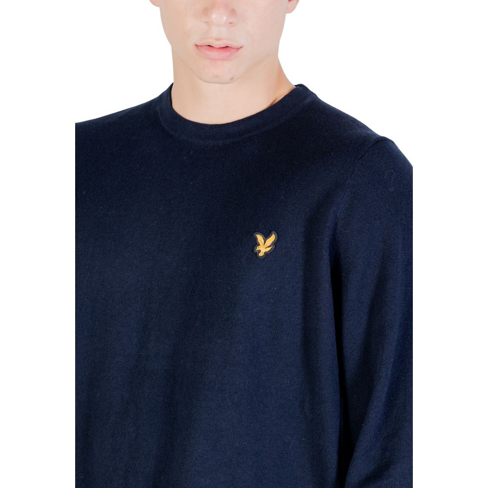 Lyle &amp; Scott Blue Cotton Sweatshirt