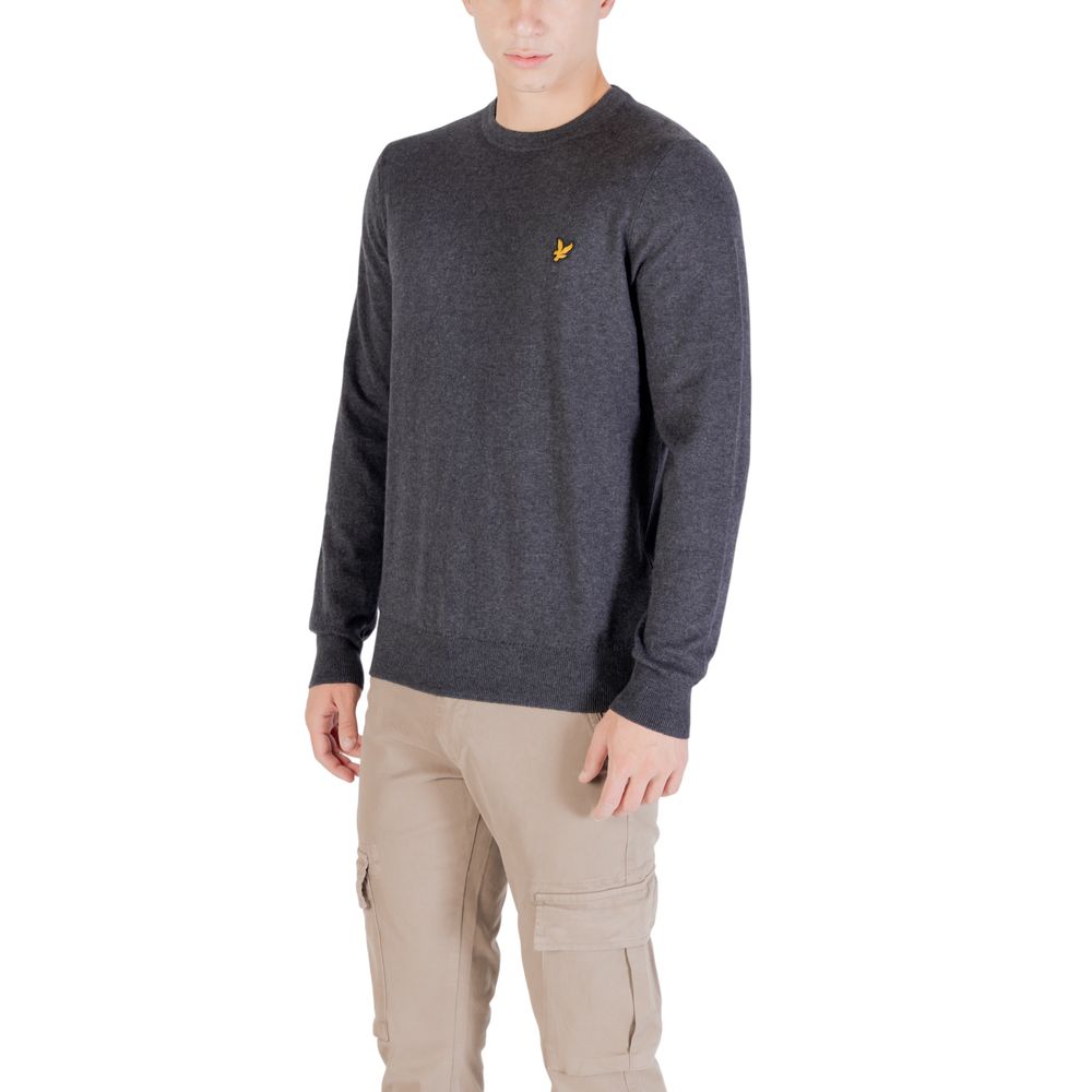 Lyle &amp; Scott Gray Cotton Sweatshirt