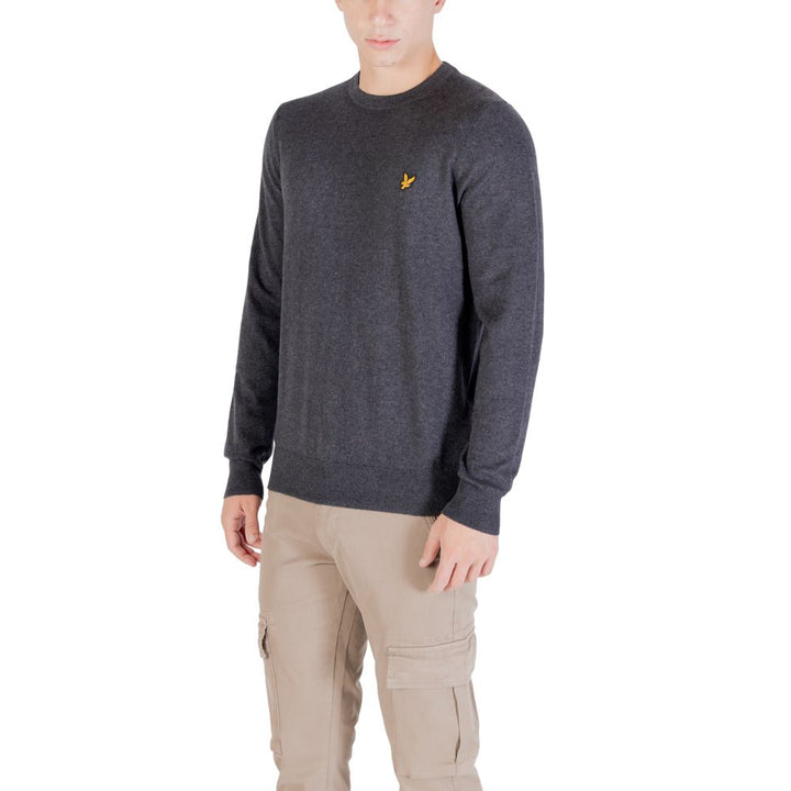 Lyle &amp; Scott Gray Cotton Sweatshirt