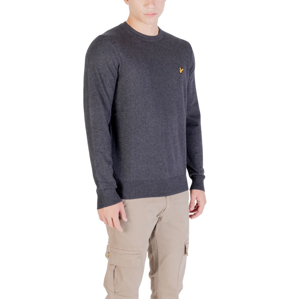 Lyle &amp; Scott Gray Cotton Sweatshirt