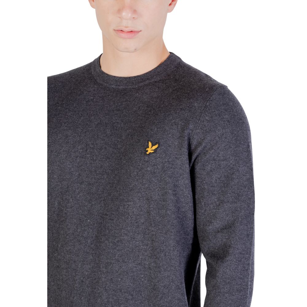 Lyle &amp; Scott Gray Cotton Sweatshirt
