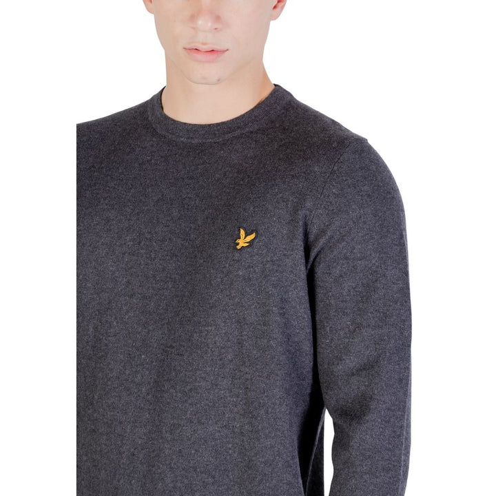 Lyle &amp; Scott Gray Cotton Sweatshirt