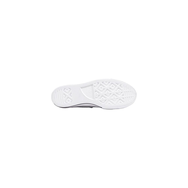 Converse White Leather Platform Sneakers