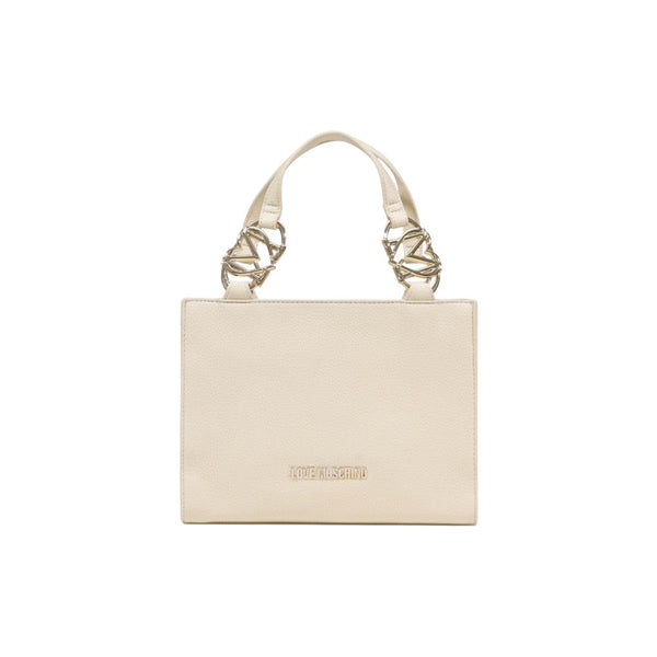 Love Moschino - Beige Polyethylene Handbag