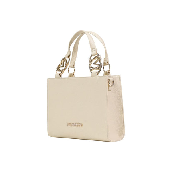 Love Moschino - Beige Polyethylene Handbag