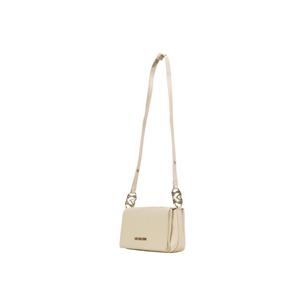 Love Moschino - Beige Polyethylene Handbag